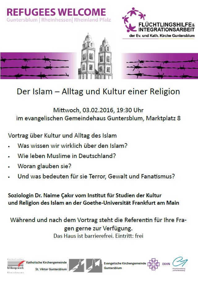 Der Islam – Alltag und Kultur einer Religion – Guntersblum